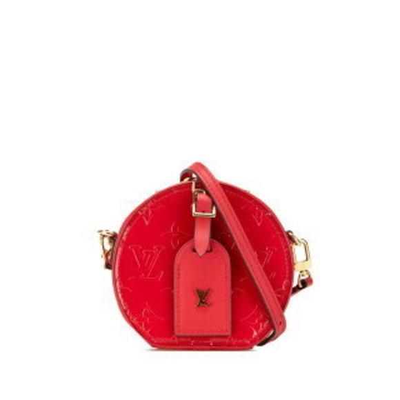 Louis Vuitton Vernis Boite Chapeau Crossbody Rouge Patent - Picture 1 of 8